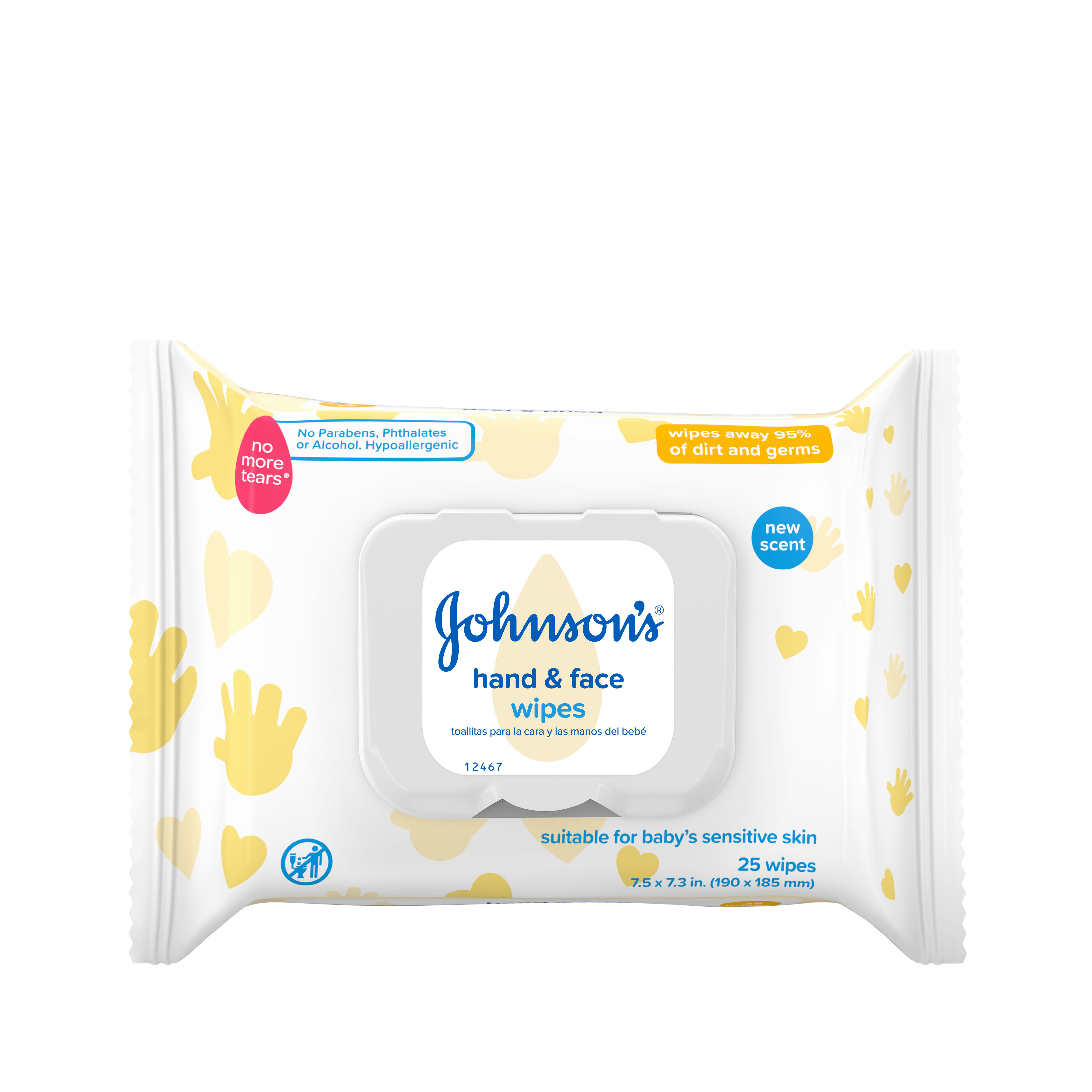 johnsons baby wipes 18 pack
