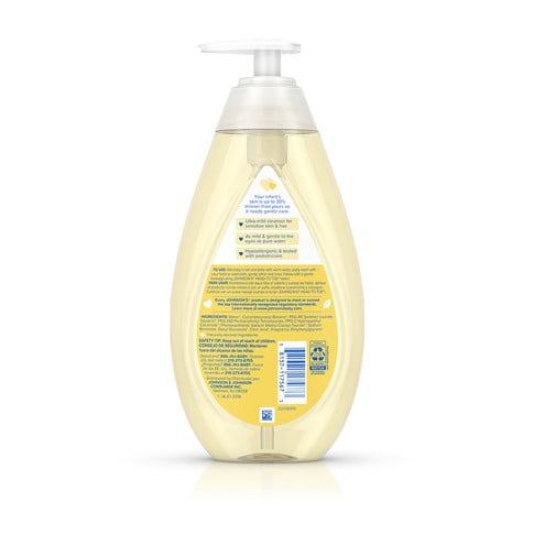 johnson and johnson unscented baby wash