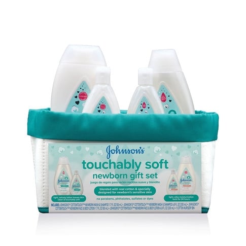 Johnson's® Touchably Soft Newborn Gift Set